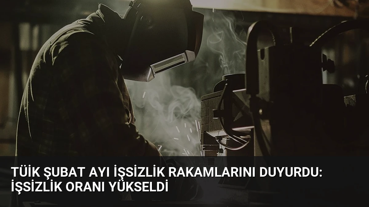 TÜİK Şubat Ayı İşsizlik Rakamlarını Duyurdu: İşsizlik Oranı Yükseldi