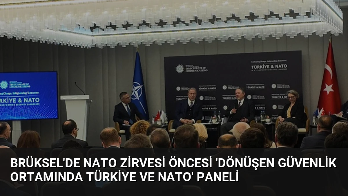 Brüksel’de NATO Zirvesi Öncesi ‘Dönüşen Güvenlik Ortamında Türkiye ve NATO’ Paneli