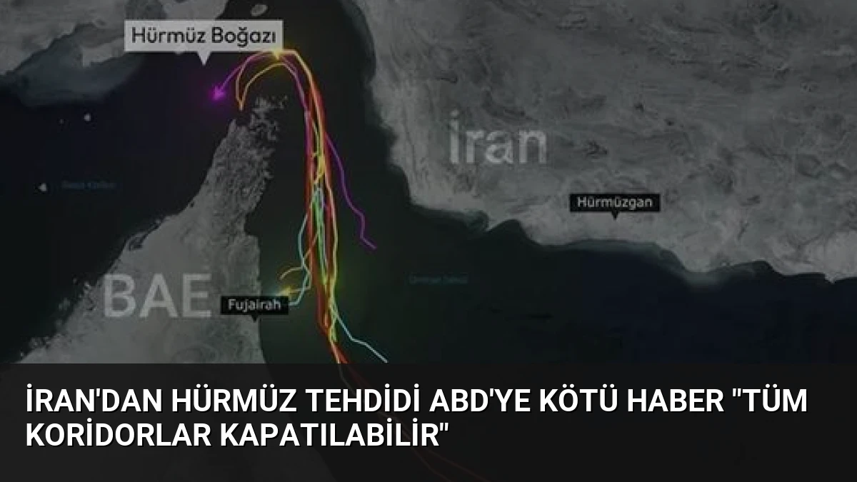 İran’dan Hürmüz Tehdidi ABD’ye Kötü Haber “Tüm Koridorlar Kapatılabilir”