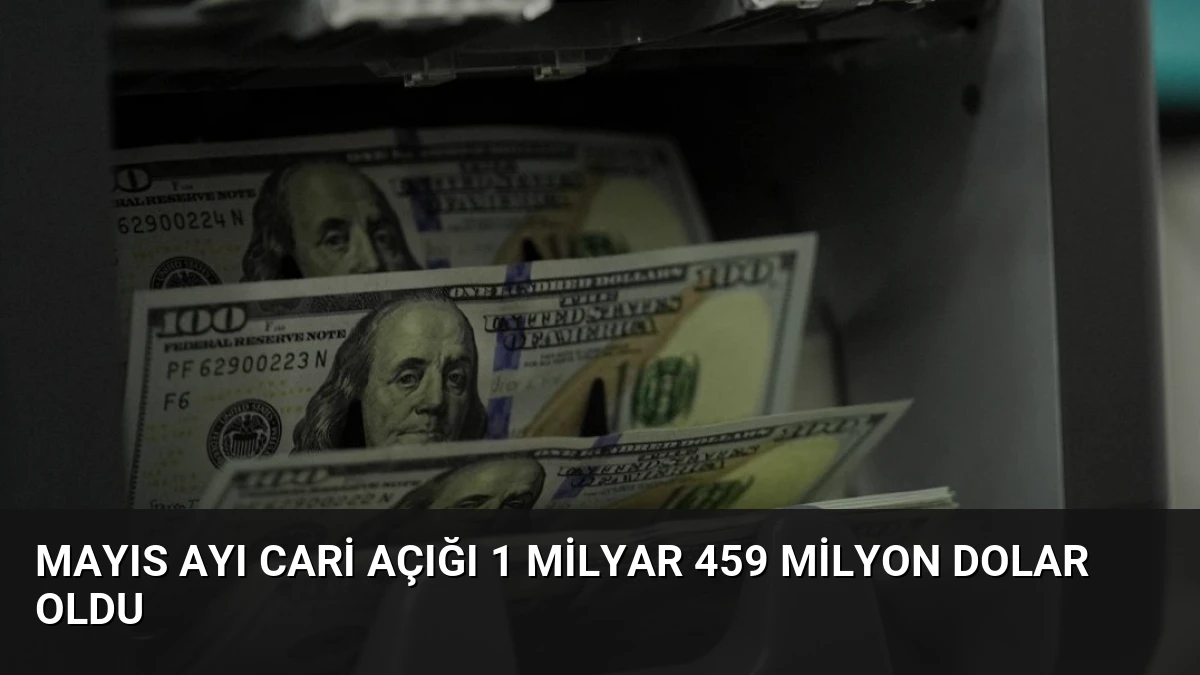 Mayıs Ayı Cari Açığı 1 Milyar 459 Milyon Dolar Oldu