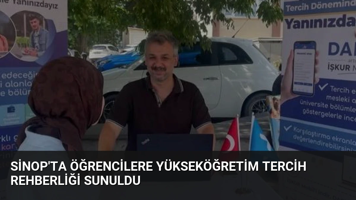 Sinop’ta Öğrencilere Yükseköğretim Tercih Rehberliği Sunuldu